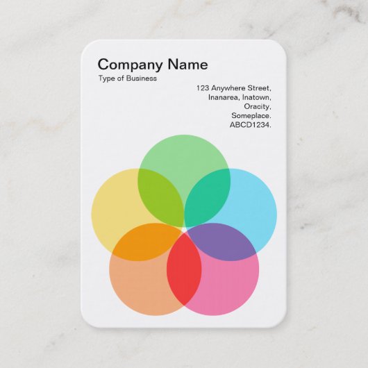 フィルターフラワー 名刺 (正面)