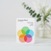 フィルターフラワー 名刺 (スタンド正面)