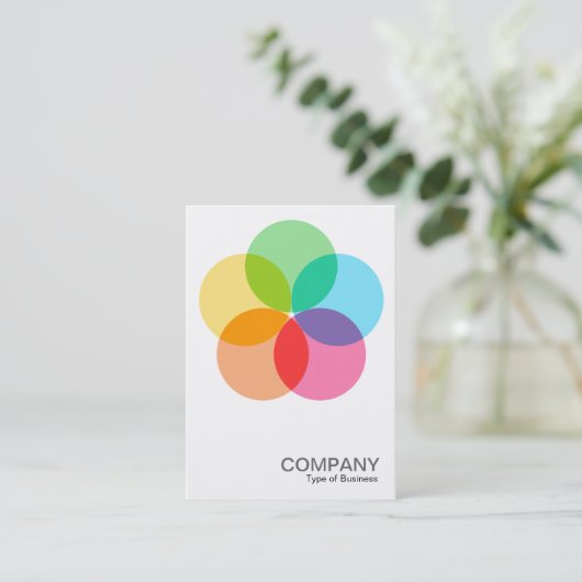 フィルターフラワー 名刺 (スタンド正面)