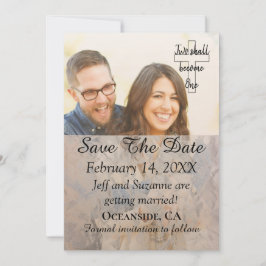 フィルター加工フォト Save The Date 招待状