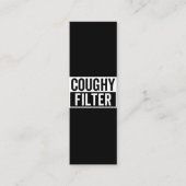 フィルター咳 ロイヤリティカード (正面)