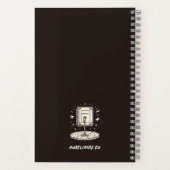 フィルタ処理されていない思考のスタンドアップノートブック ノートブック (裏面)