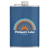 フィルポットレイクバージニアレインボー フラスク (正面)