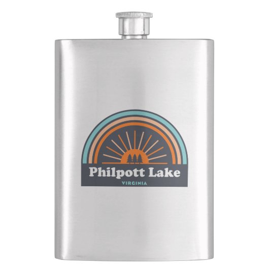 フィルポットレイクバージニアレインボー フラスク (正面)