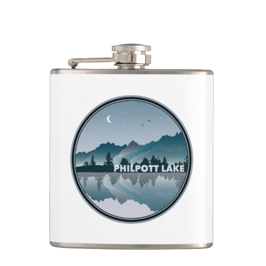 フィルポットレイクバージニア反射 フラスク (正面)