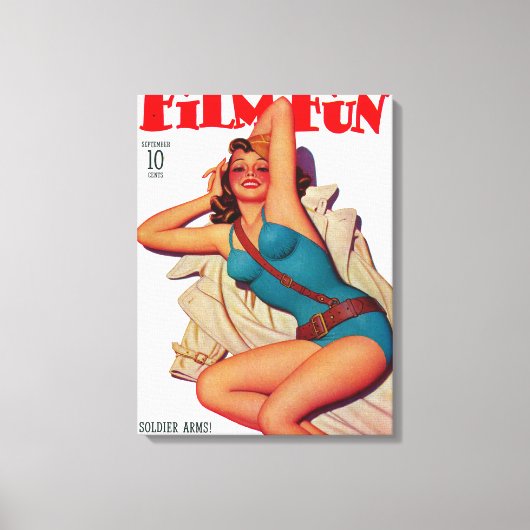 フィルムおもしろいマガジンカバー10 キャンバスプリント (正面)