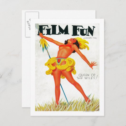 フィルムおもしろいマガジンカバー4 ポストカード (正面/裏面)