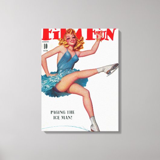 フィルムおもしろいマガジンカバー5 キャンバスプリント (正面)