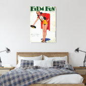 フィルムおもしろいマガジンカバー8 キャンバスプリント (インサイチュ (寝室))