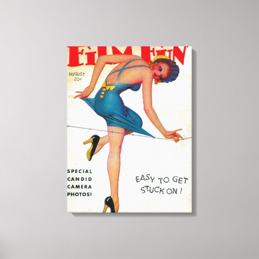 フィルムおもしろいマガジンカバー9 キャンバスプリント (正面)