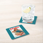 フィルムのおもしろいの雑誌カバー10 スクエアペーパーコースター (インサイチュ)