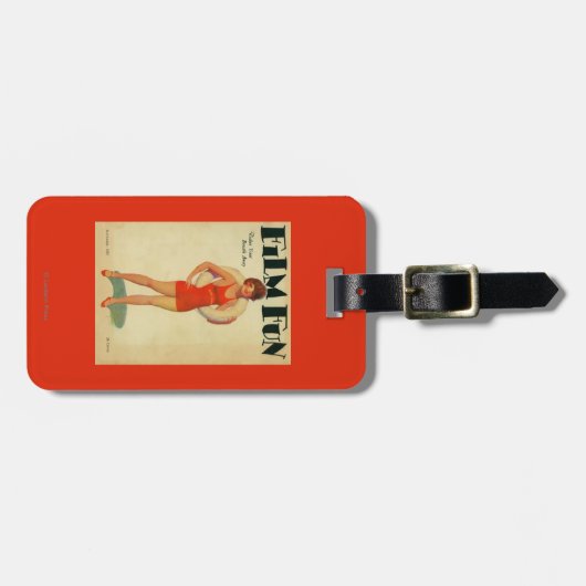 フィルムのおもしろいの雑誌カバー2 ラゲッジタグ (正面横)