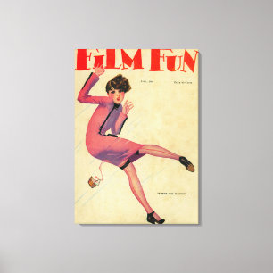 フィルムのおもしろいの雑誌カバー キャンバスプリント