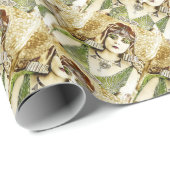 フィルムのもみ革のためになされるTheda Baraの包装紙 ラッピングペーパー (ロールコーナー)