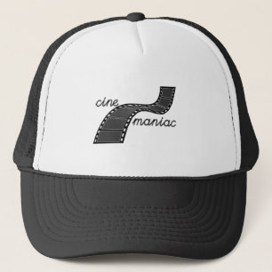 フィルムのストリップとのCinemaniac キャップ