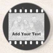 フィルムのストリップのカスタムな写真フレームはコースターを飲みます コースター (正面)