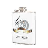 フィルムのストリップのフラスコ フラスク (左)