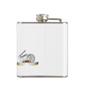 フィルムのストリップのフラスコ フラスク (裏面)