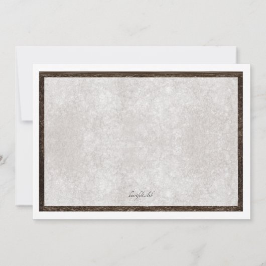 フィルムのストリップの招待状 招待状 (裏面)