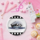 フィルムのストリップの紙皿 ペーパープレート (パーティー)