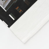 フィルムのストリップ9の写真フレームのフリースブランケット フリースブランケット (角)