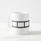 フィルムのストリップ コーヒーマグカップ (正面左)