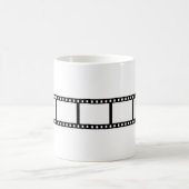フィルムのストリップ コーヒーマグカップ (中央)