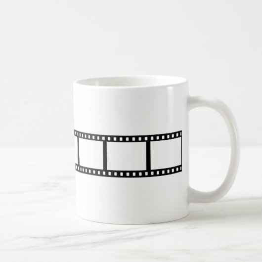 フィルムのストリップ コーヒーマグカップ (右)