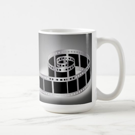 フィルムのストリップ コーヒーマグカップ (右)