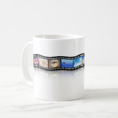 フィルムのストリップ コーヒーマグカップ (正面左)