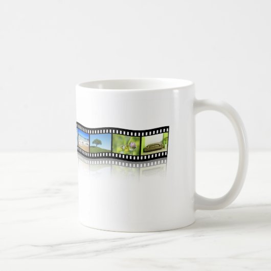 フィルムのストリップ コーヒーマグカップ (右)