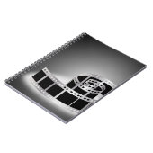 フィルムのストリップ ノートブック (左側)