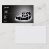 フィルムのストリップ 名刺 (正面/裏面)