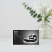 フィルムのストリップ 名刺 (スタンド正面)