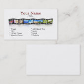 フィルムのストリップ 名刺 (正面/裏面)