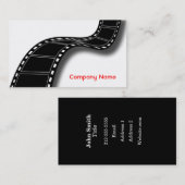 フィルムのストリップ 名刺 (正面/裏面)