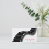 フィルムのストリップ 名刺 (スタンド正面)