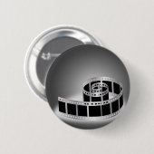 フィルムのストリップ 缶バッジ (正面&裏面)