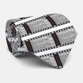 フィルムのモットー映画巻き枠の原稿俳優の乗組員 ネクタイ (ロール)