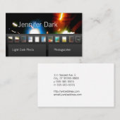 フィルムの写真のカメラマン 名刺 (正面/裏面)