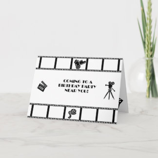 フィルムの招待 サンキューカード