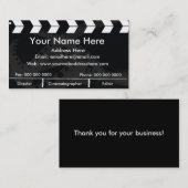 フィルムの石板 名刺 (正面/裏面)