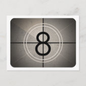 フィルムの秒読みの郵便はがき ポストカード (正面)