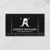 フィルムの背景 | 写真撮影写真 名刺 (正面)