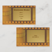 フィルムの芸術 名刺 (正面/裏面)