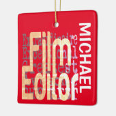 フィルムエディターエクストラノーネアカスタム セラミックオーナメント (左)