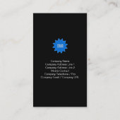 フィルムエディタービジネスカードボレアリスライト 名刺 (裏面)