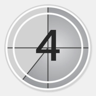 フィルムカウントダウン ラウンドシール