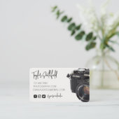 フィルムカメラ撮影用名刺 名刺 (スタンド正面)