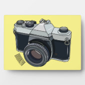 フィルムカメラ漫画イラストレーション フォトプラーク (正面)